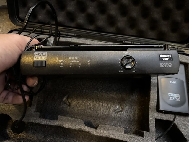 3 x dap audio wireless microphone headsets - afbeelding 3 van  5