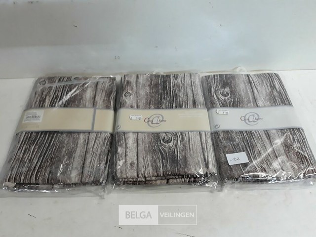 3 x decostof houtnerfprint 2x1,5m - afbeelding 1 van  3