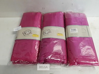 3 x decostof roze 3x1,5m - afbeelding 1 van  3
