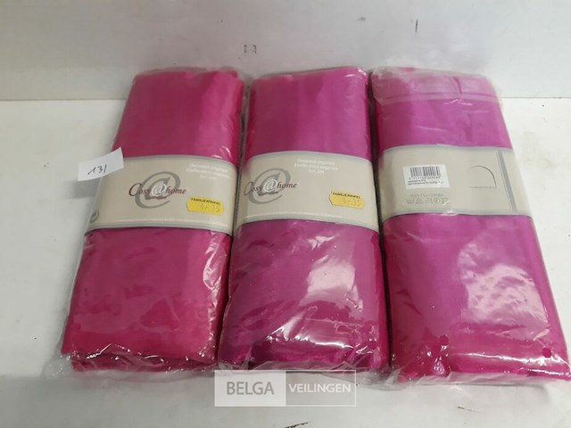 3 x decostof roze 3x1,5m - afbeelding 2 van  3