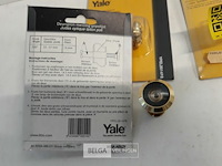 3 x deurspion messing yale - afbeelding 3 van  3