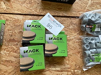 3 x deurstop; houten afwerking - afbeelding 1 van  4