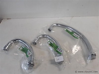 3 x draaibare uitloop kraan 130-200mm ¾ - afbeelding 1 van  2