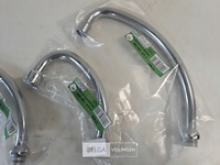 3 x draaibare uitloop kraan 130-200mm ¾ - afbeelding 3 van  3