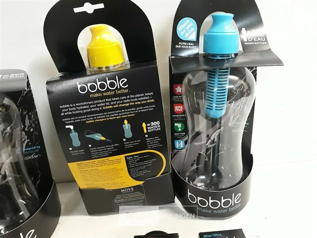 3 x drinkbus met filter + 3 navullingen - afbeelding 3 van  3