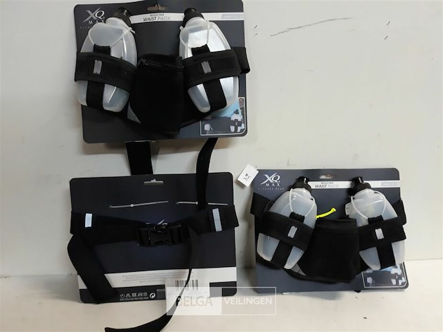 3 x drinkbussen duo in draagriem - afbeelding 1 van  3