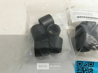 3 x eindtul voor pvc buis 20 mm zwart 5 stuks - afbeelding 3 van  3