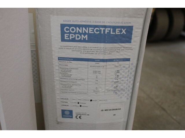 3 x epdm loodvervanger zelfklevend (450mm – 5m) rood - afbeelding 2 van  2