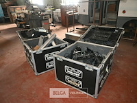 3 x flight case + inhoud - afbeelding 1 van  9