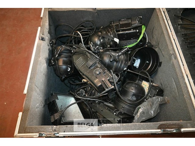 3 x flight case + inhoud - afbeelding 2 van  9