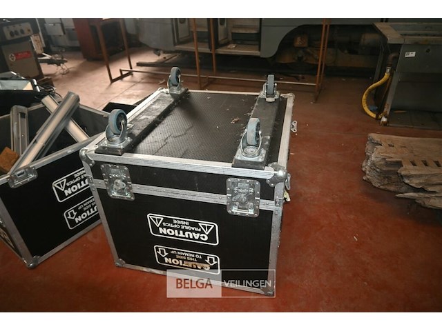 3 x flight case + inhoud - afbeelding 5 van  9