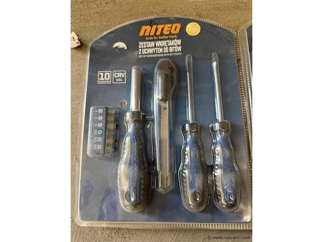 3 x gereedschap set - afbeelding 4 van  4