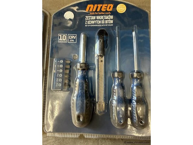 3 x gereedschap set - afbeelding 3 van  4