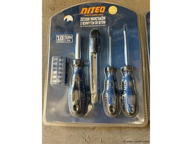 3 x gereedschap set - afbeelding 4 van  4