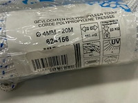 3 x gevlochten polypropyleen touw 4mm 20 meter - afbeelding 3 van  3