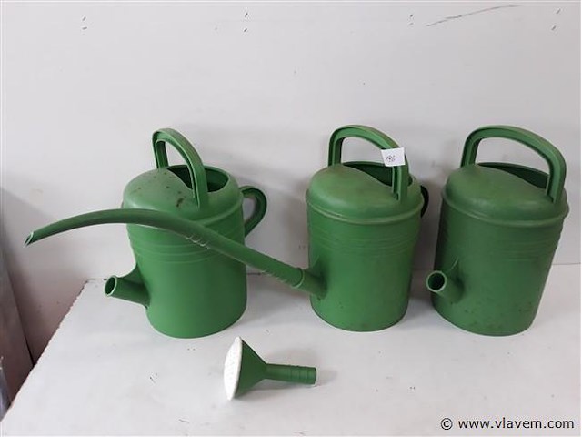 3 x gieter pvc rond 5l - afbeelding 2 van  2