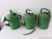 3 x gieter pvc rond 5l - afbeelding 1 van  2