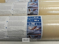 3 x glasbeschermfolie 50 cm x 100 m - afbeelding 3 van  3