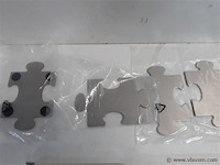 3 x glasonderzetter inox set 4 stuks - afbeelding 2 van  2
