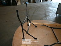 3 x grote ronde plooitafel - afbeelding 3 van  4