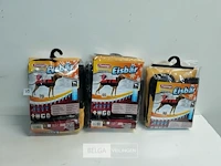 3 x hondenjas winter geel 60-65-70