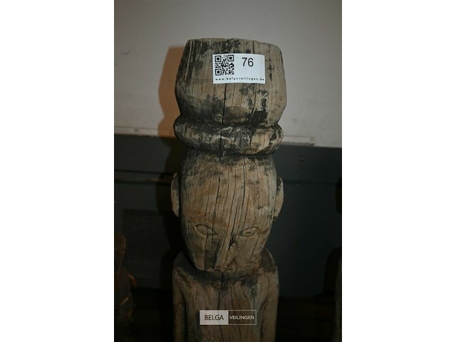 3 x houten beeld - afbeelding 3 van  4