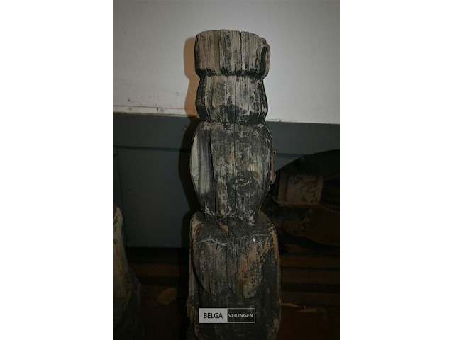 3 x houten beeld - afbeelding 4 van  4