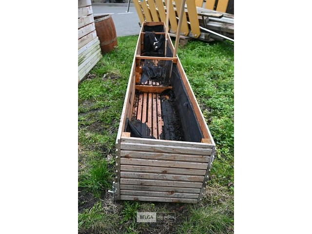 3 x houten plantenbak - afbeelding 3 van  6