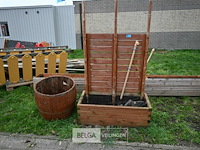 3 x houten plantenbak - afbeelding 5 van  6
