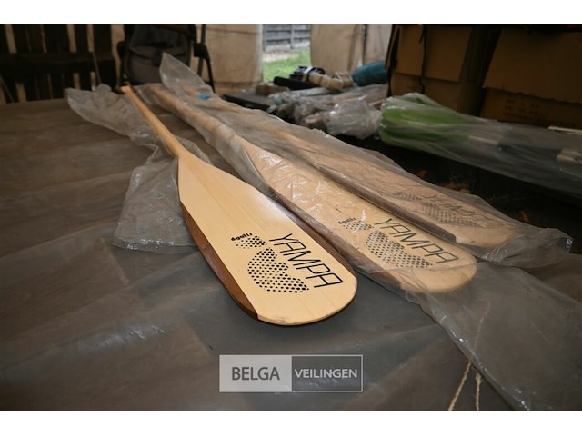 3 x houten steekpeddel - afbeelding 4 van  4