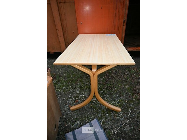 3 x houten tafel - afbeelding 5 van  6