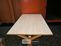 3 x houten tafel - afbeelding 6 van  6