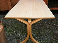 3 x houten tafel - afbeelding 1 van  6