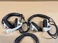 3 x intercom beyer dynamic dt109 dual ear headphone w/single microphone - afbeelding 4 van  4