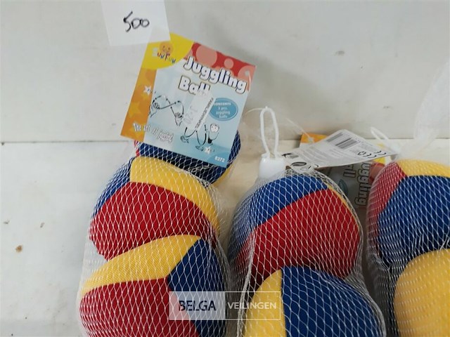 3 x jongleerballen 3 stuks - afbeelding 3 van  3