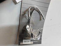 3 x kapstokhaak 110mm verchroomd - afbeelding 3 van  3