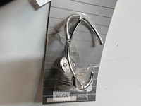 3 x kapstokhaak 110mm verchroomd - afbeelding 3 van  3