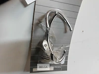 3 x kapstokhaak 110mm verchroomd - afbeelding 3 van  3