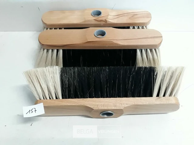 3 x keerborstel zachte haren 28 cm - afbeelding 2 van  3