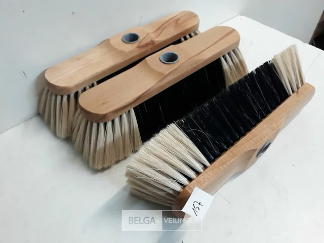 3 x keerborstel zachte haren 28 cm - afbeelding 3 van  3
