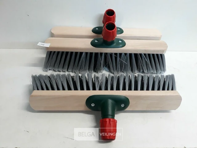 3 x keerborstel zachte haren 40 cm - afbeelding 1 van  3