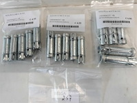 3 x keilhuls 5 stuks 2 x m8 + 1 x m10 - afbeelding 1 van  3