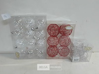 3 x kerstballen mix - afbeelding 2 van  3