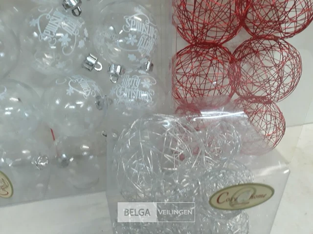 3 x kerstballen mix - afbeelding 3 van  3