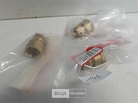 3 x knelkoppeling recht koper 12 mm ½ f - afbeelding 3 van  3