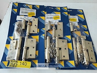 3 x kogelscharnier 3 stuks 75mm rechts - afbeelding 2 van  3