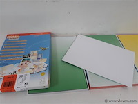 3 x kopiervellen 50 stuks voorgekleurd - afbeelding 2 van  2