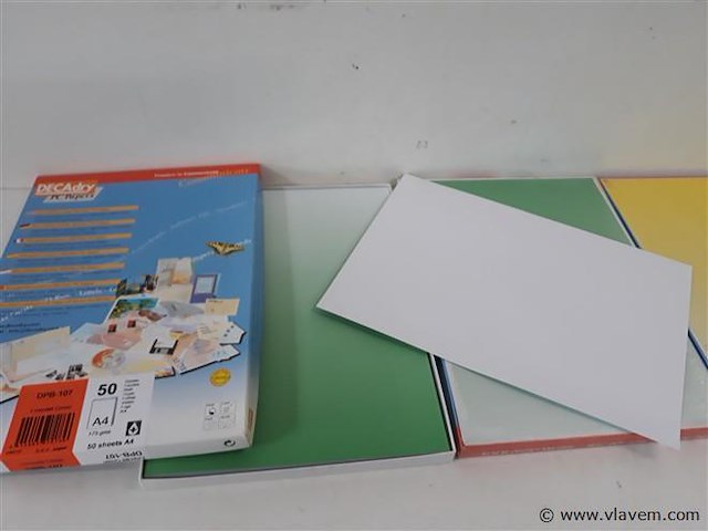 3 x kopiervellen 50 stuks voorgekleurd - afbeelding 2 van  2