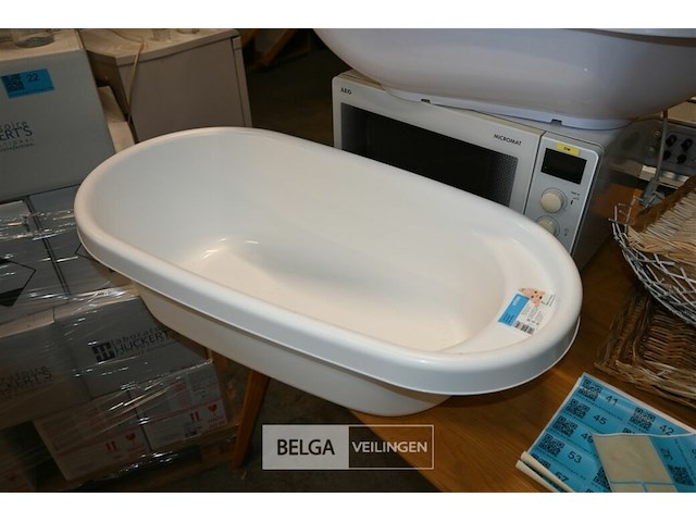 3 x kunststof babybad - afbeelding 4 van  5