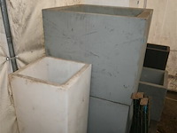 3 x kunststof bloempot - afbeelding 1 van  5